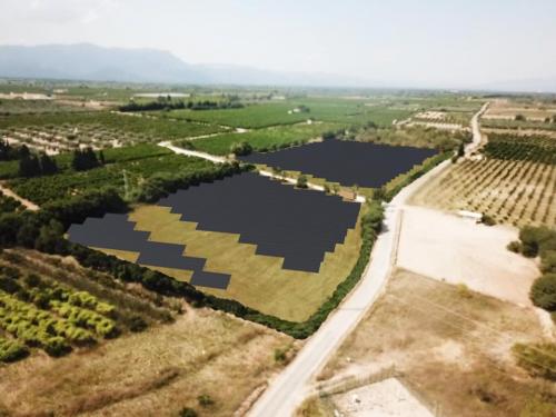 Planta solar de 2MW a La Galera
